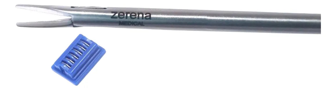 Aplicador para Clip de Titanio LT100 Simple Acción Material: Acero Inoxidable Medida: 330mm Diámetro: 5mm Nuestro aplicador para Clips de LT100 cumple con los más altos estándares de calidad. Garantía del vendedor: 10 días