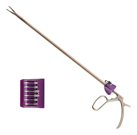 Aplicador Para Clip Polímero Morado L Laparoscópico