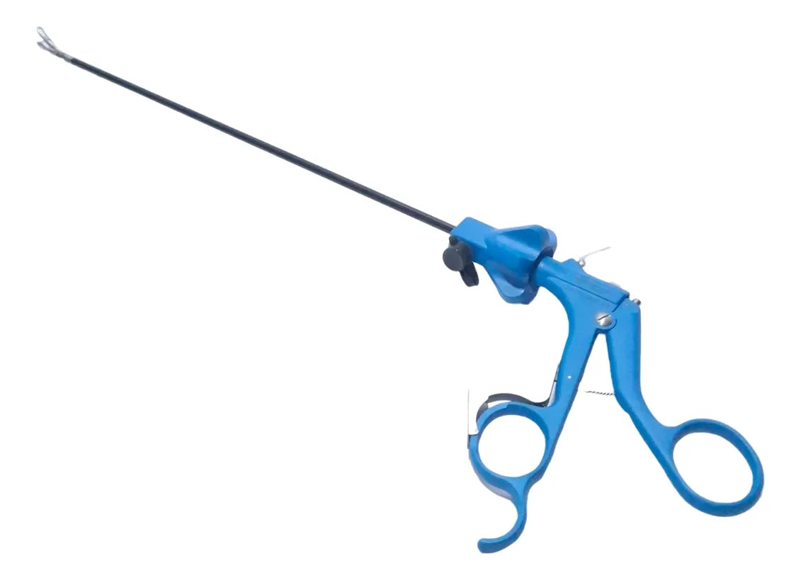 Pinza Croce Olmi Laparoscópica Azul